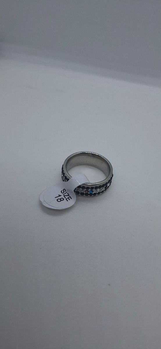 Anillo Brillos acero