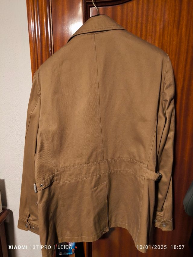 Parka de zara de vestir beige talla L