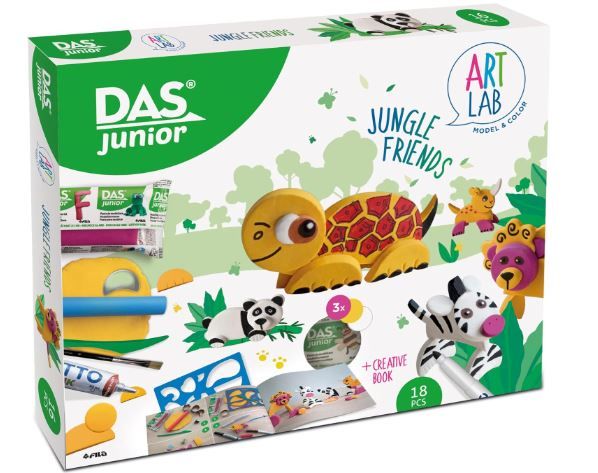 Set creativo de pasta para modelar que endurece