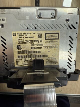 Velocimetro y Radio CD  Mini R60.