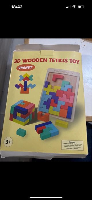 3d wooden tetris nuovo