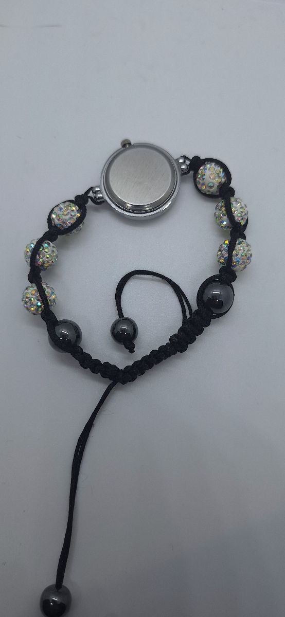 Reloj pulsera tejida