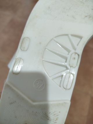 Sandalias verano blancas