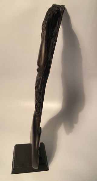 Scultura donna africana in legno di ebano Tanzania