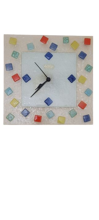 Orologio in vetro temperato