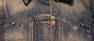 BERSHKA CHALECO VAQUERO T-S