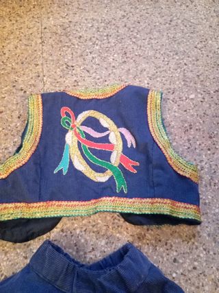 Traje de cingara de un año a 3