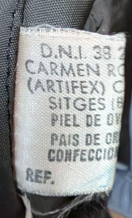 Chaqueta de piel T42