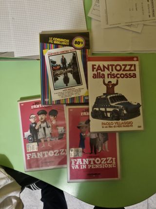 4 DVD Fantozzi