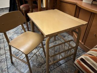 Pupitre escolar vintage