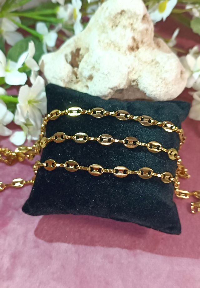 Conjunto cadena y pulsera