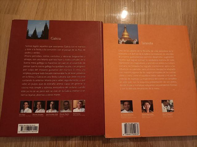 2 x 2 libros de cocina