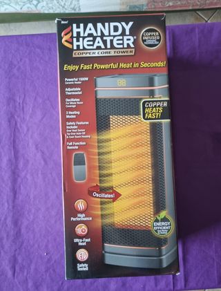 Handy Heater Copper Core Tower - Aquecedor 1500W