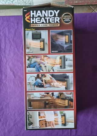 Handy Heater Copper Core Tower - Aquecedor 1500W