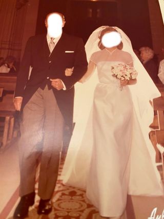 Vestido de novia vintage 