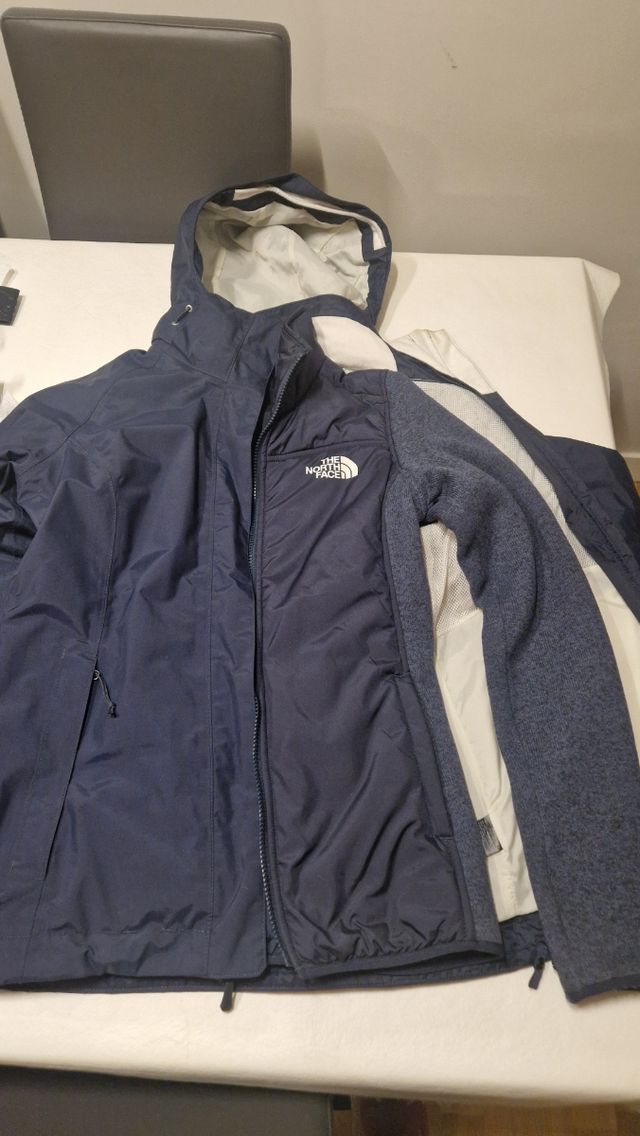 Parka 3en1 Northface dryvent XS Triclima
