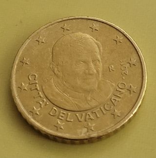 Moneda: 50 cts Ciudad del Vaticano 2011 