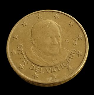 Moneda: 50 cts Ciudad del Vaticano 2011 