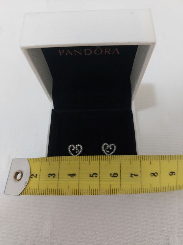 Pendientes Pandora corazon 