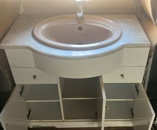 Lavabo armario baño