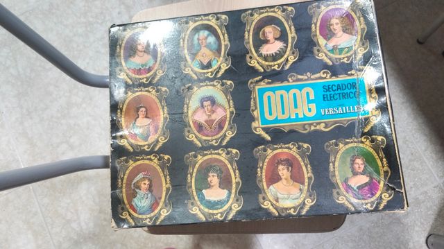 Secador ODAG vintage en su caja