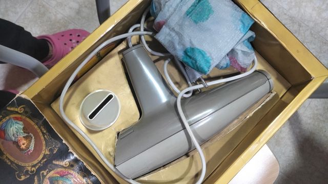 Secador ODAG vintage en su caja