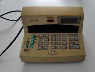 Detector electrónico billetes falsos