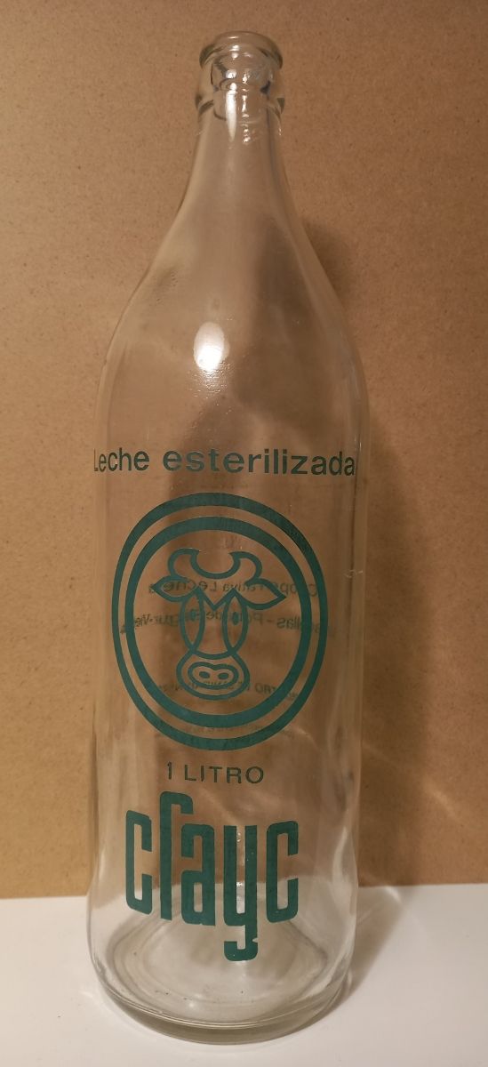 Botella leche Clayc