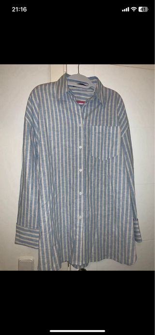 Camisa oversize Zara 