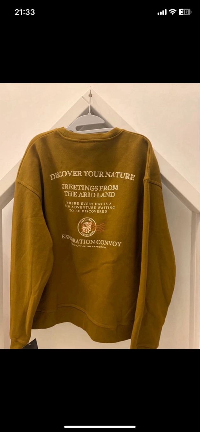 Sudadera Zara hombre nueva