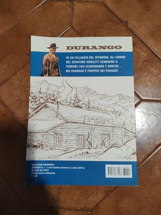 Fumetto Durango Gli albi del west