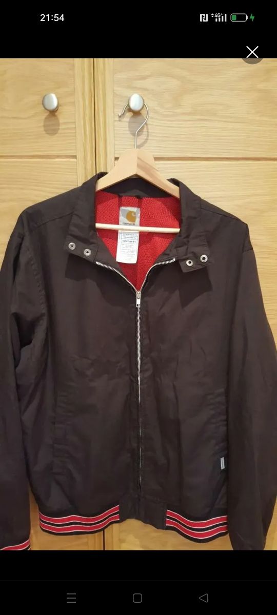 Cazadora carhartt  camisa G star 