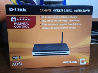 D-Link DSL-2640B router Wi-Fi