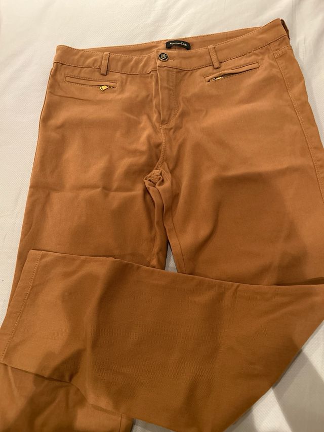 Pantalon beige Massimo Dutti