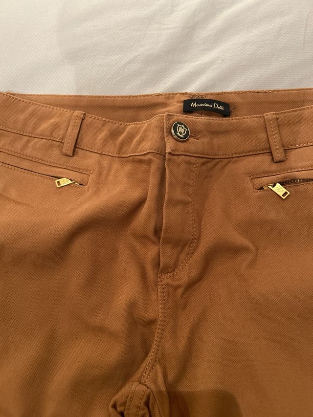 Pantalon beige Massimo Dutti