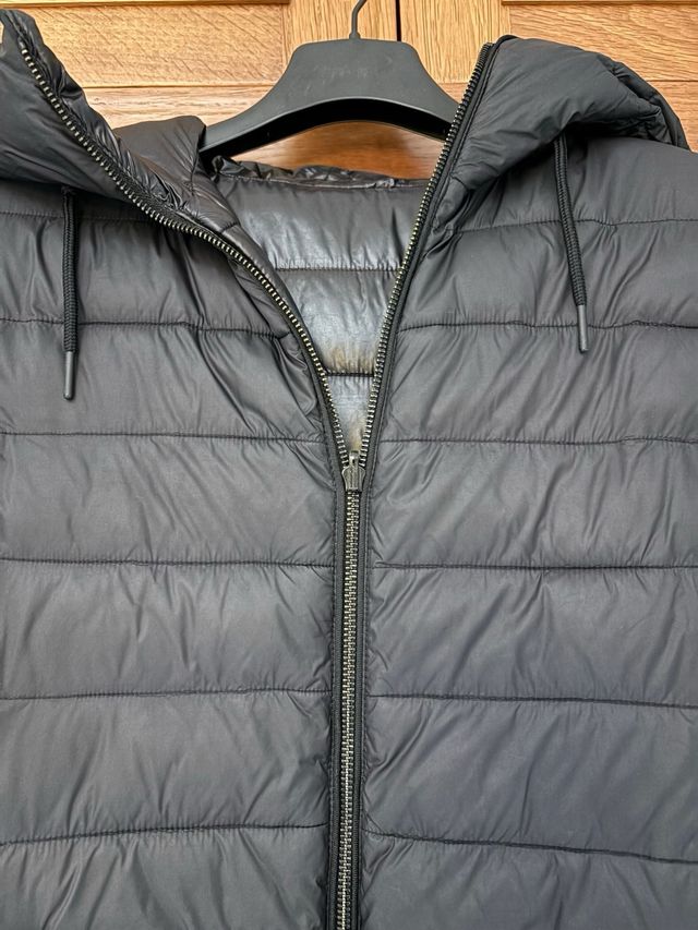 Plumífero negro reversible