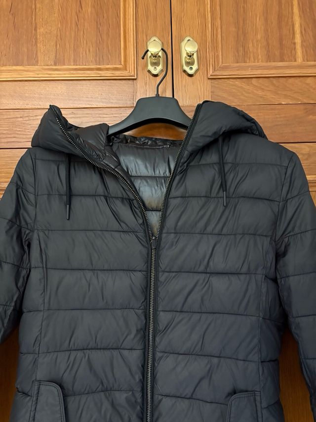 Plumífero negro reversible