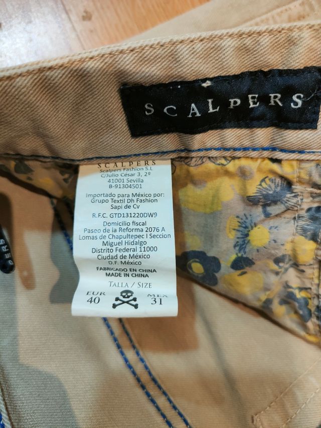 Pantalón .scalpers  