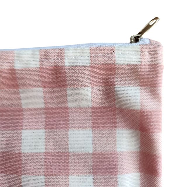 Copertina impermeabile rosa Vichy