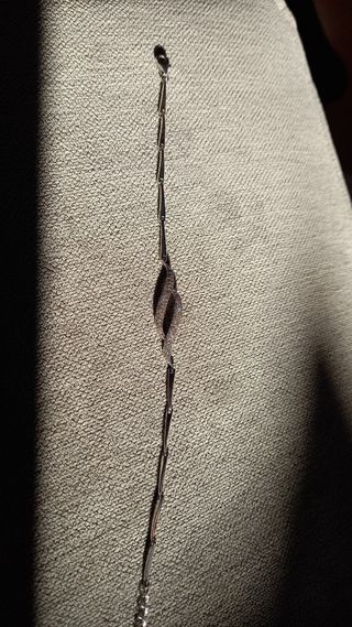 Pulsera de plata con circonitas