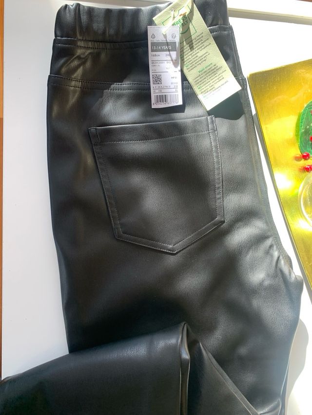 Pantalon Skinny polipiel T/13/14 NUEVAS