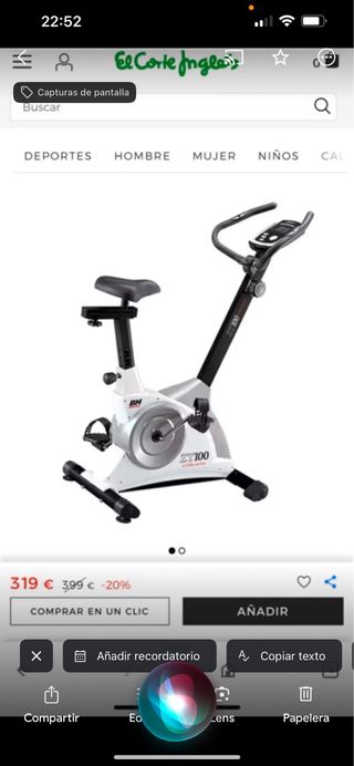 Bicicleta estatica