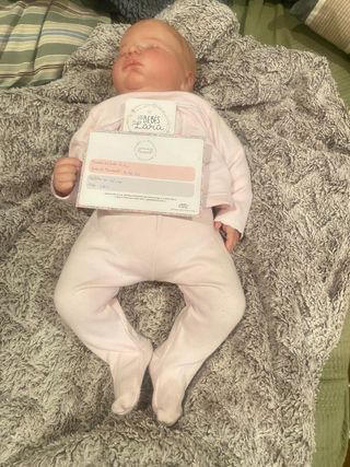 Muñeca bebe reborn 