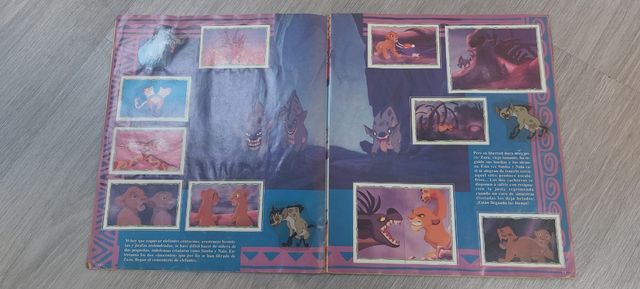 Album completo El Rey León de Panini