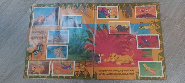 Album completo El Rey León de Panini