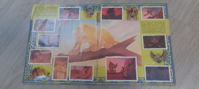 Album completo El Rey León de Panini