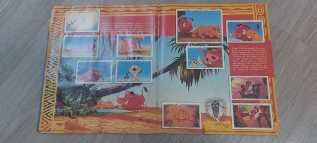 Album completo El Rey León de Panini