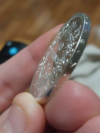 10 francos franceses de plata 1973