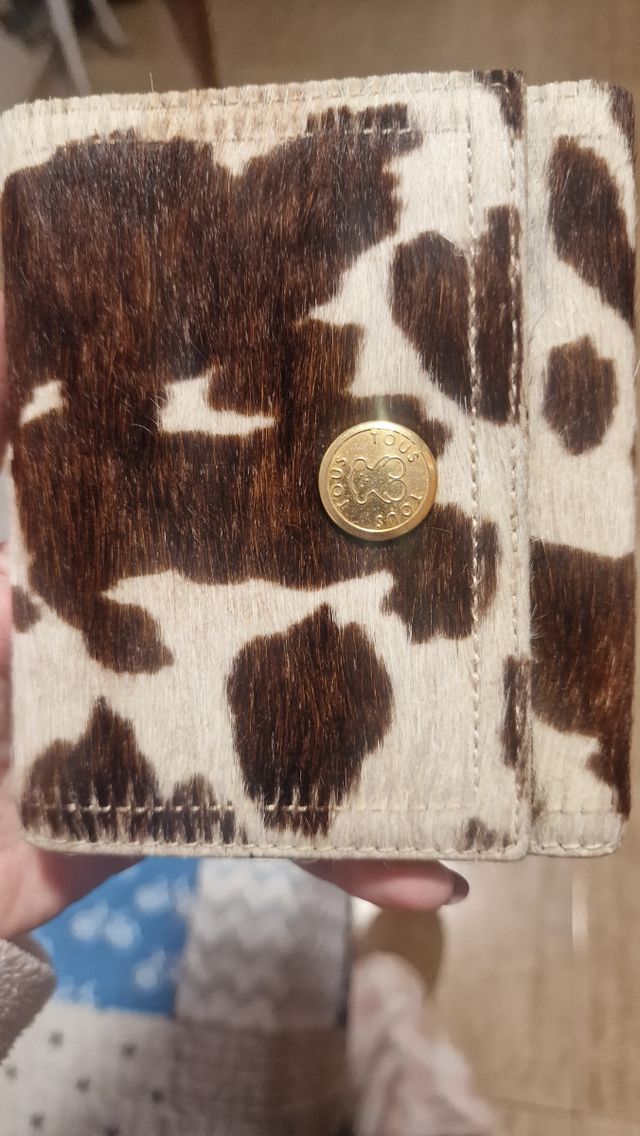 Monedero piel original Tous vaca
