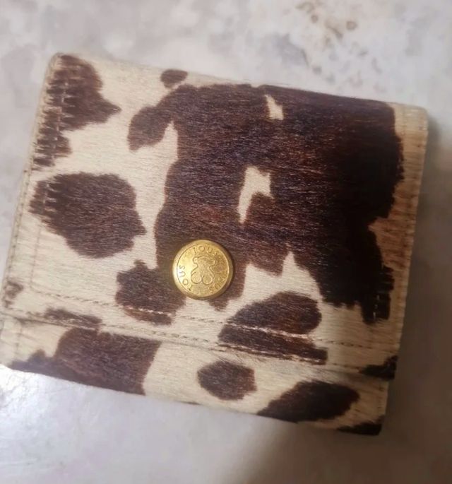 Monedero piel original Tous vaca